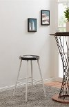 Black and White Cow Print Bar Stool - Hudson