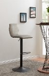 Gray Adjustable Counter Height Stool - Waverly