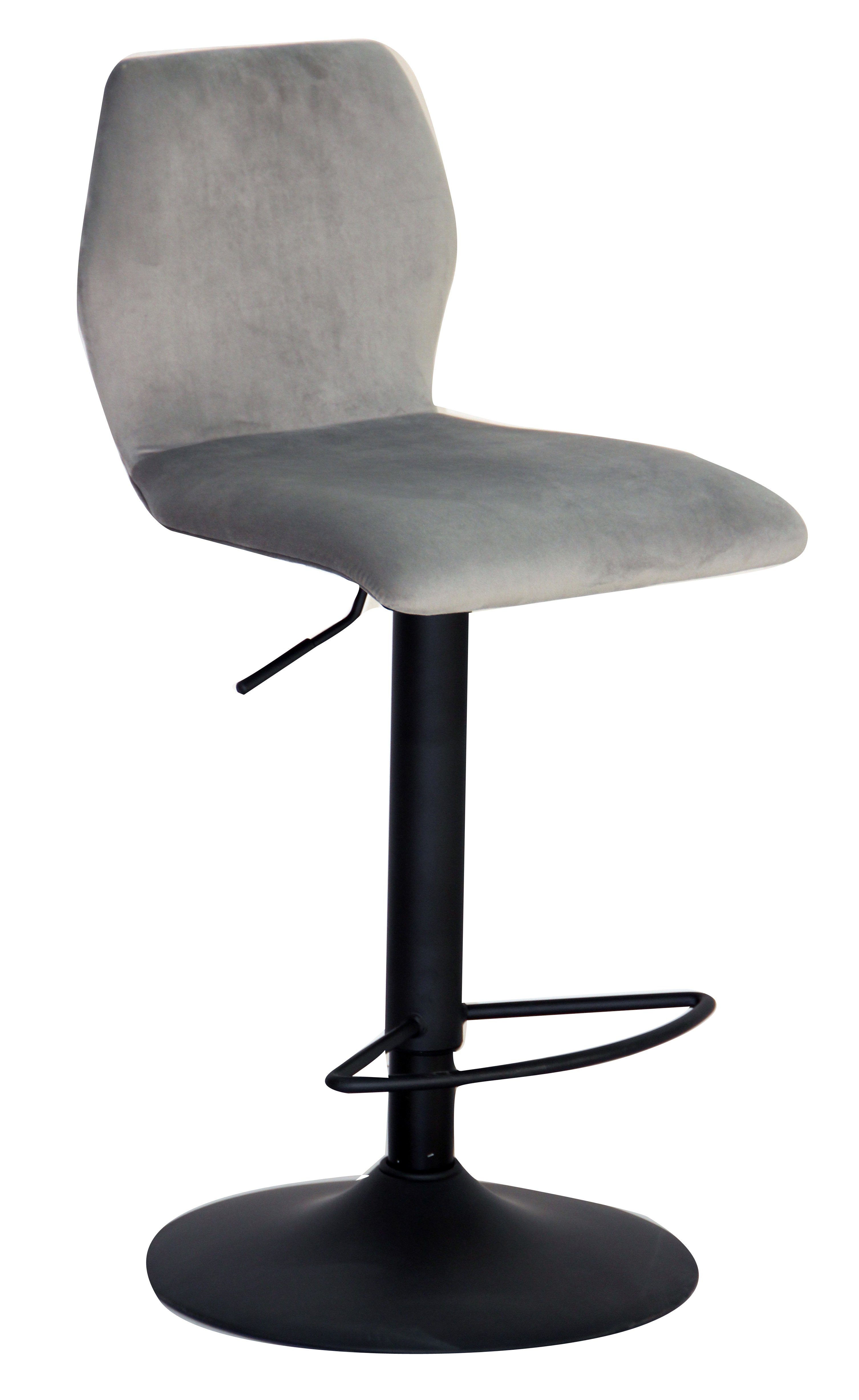 Gray Adjustable Counter Height Stool - Waverly-2