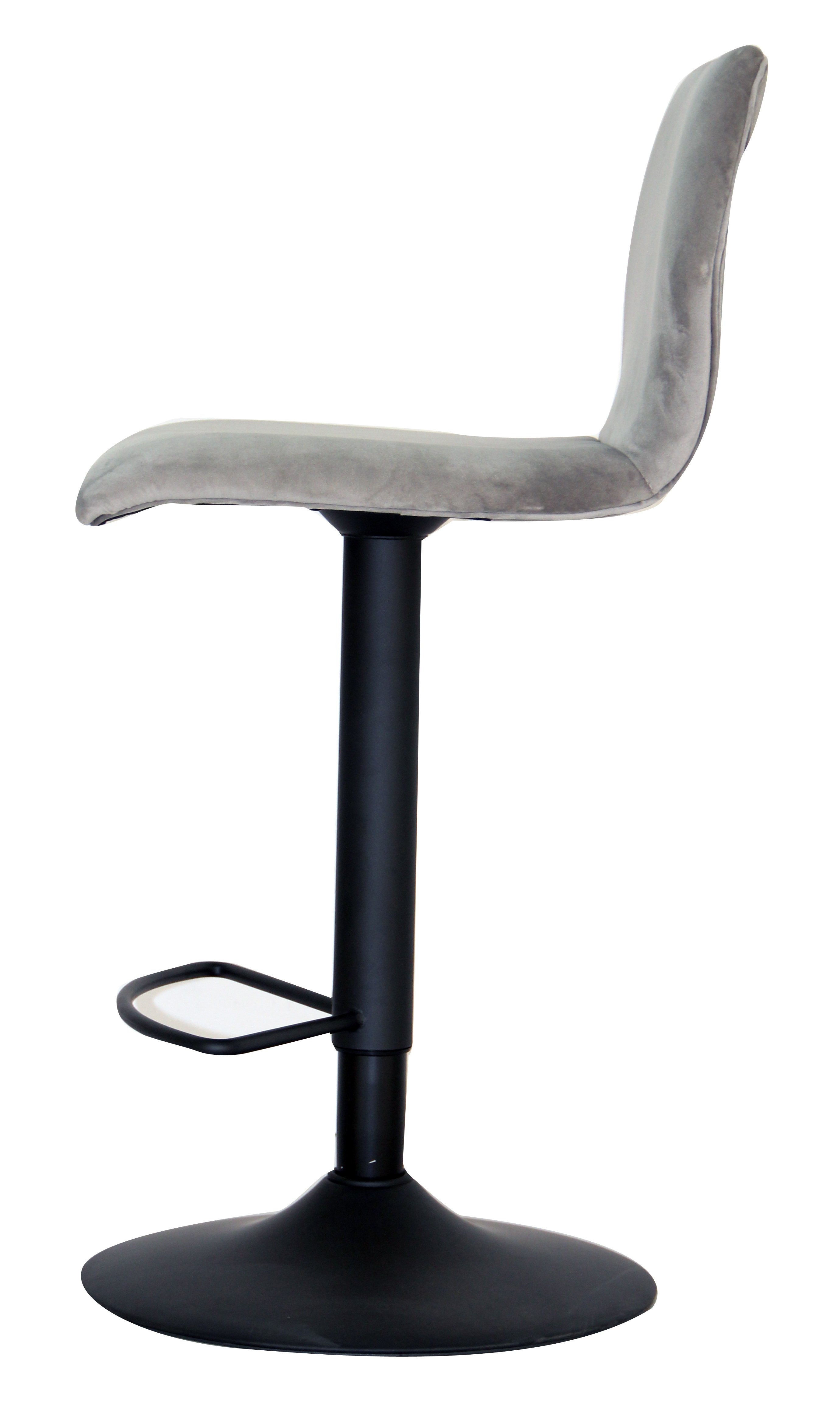 Gray Adjustable Counter Height Stool - Waverly-5