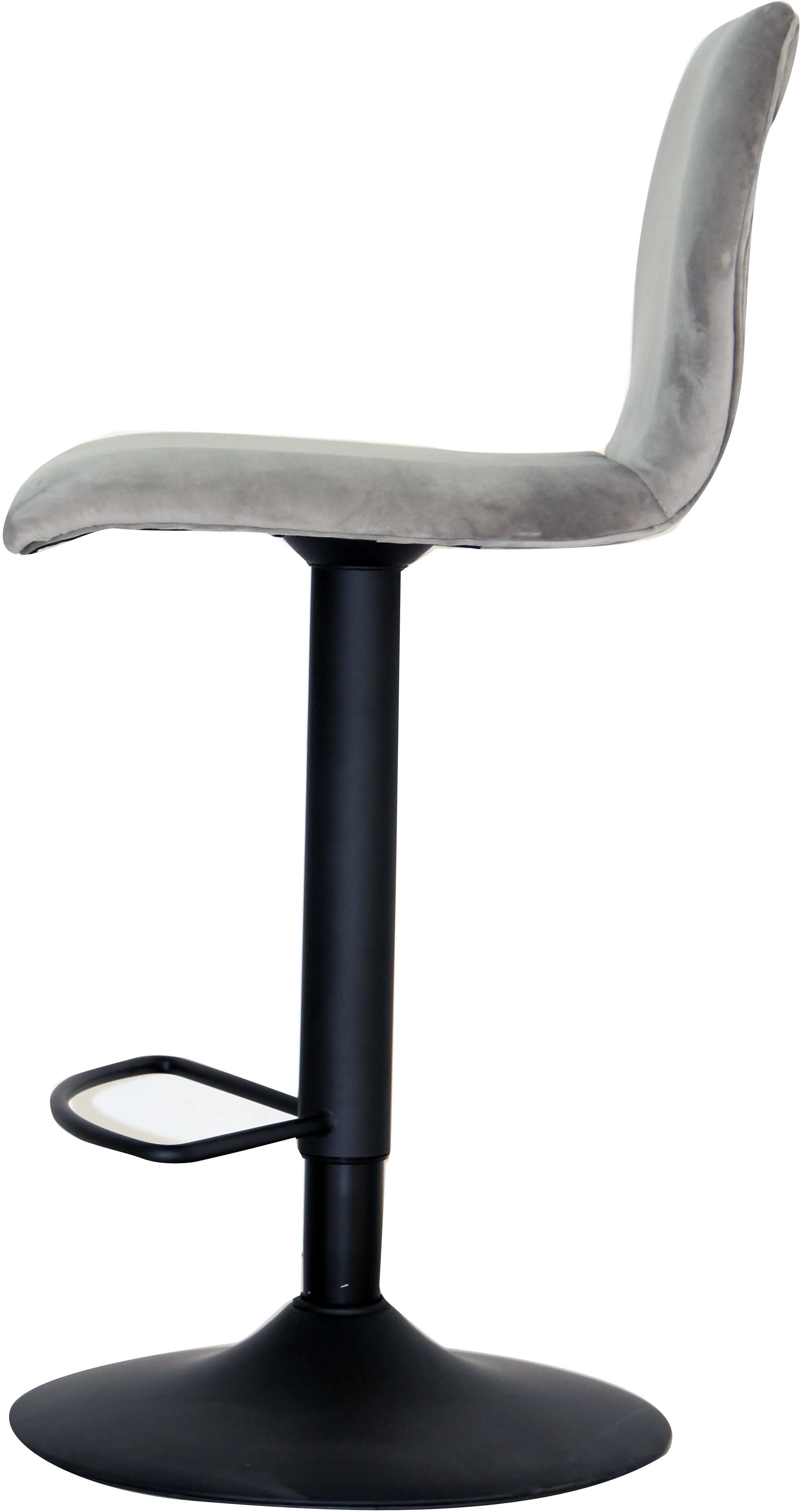 Gray Adjustable Counter Height Stool - Waverly-5