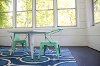 Kids White Metal Activity Table