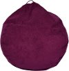 ACEssentials Large Purple Microsuede Bean Bag Chair