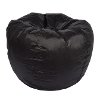 ACEssentials Black Vinyl XL Bean Bag