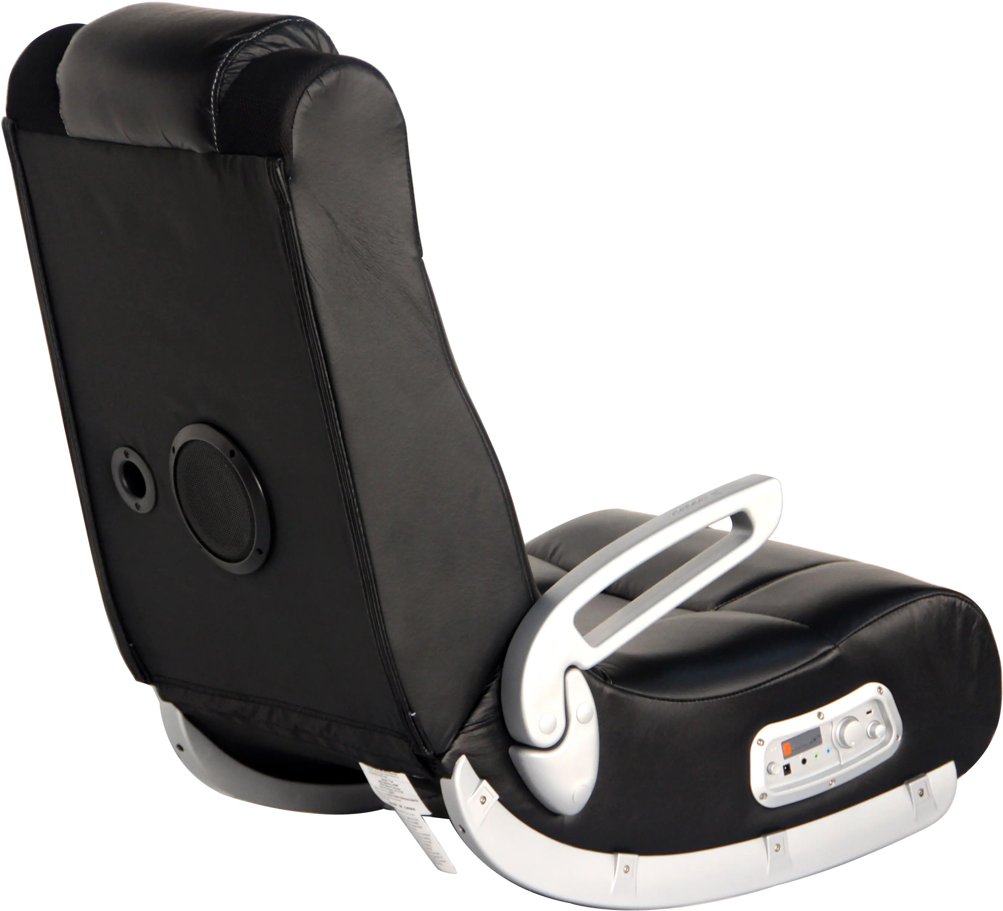 Black Wireless Floor Rocker Gaming Chair - Xrocker II-4