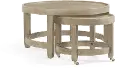 Nesting Ash Round Coffee Table - Bellamy