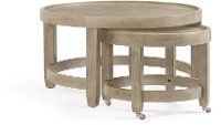 Nesting Ash Round Coffee Table - Bellamy