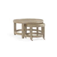 Nesting Ash Round Coffee Table - Bellamy-5