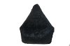 Iron Cloud Black Fur Inflatable Chair - Big Mouth