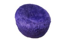 Iron Cloud Purple Fur Inflatable Chair - Papasan