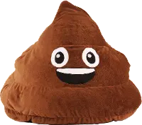 GoMoji Poopsi Emoji Bean Bag Chair