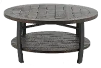 Homestead Tobacco Brown Round Coffee Table