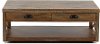 Weathered Brown Rustic Coffee Table - Durango