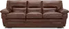 Chesapeake Cognac Brown Leather Sofa