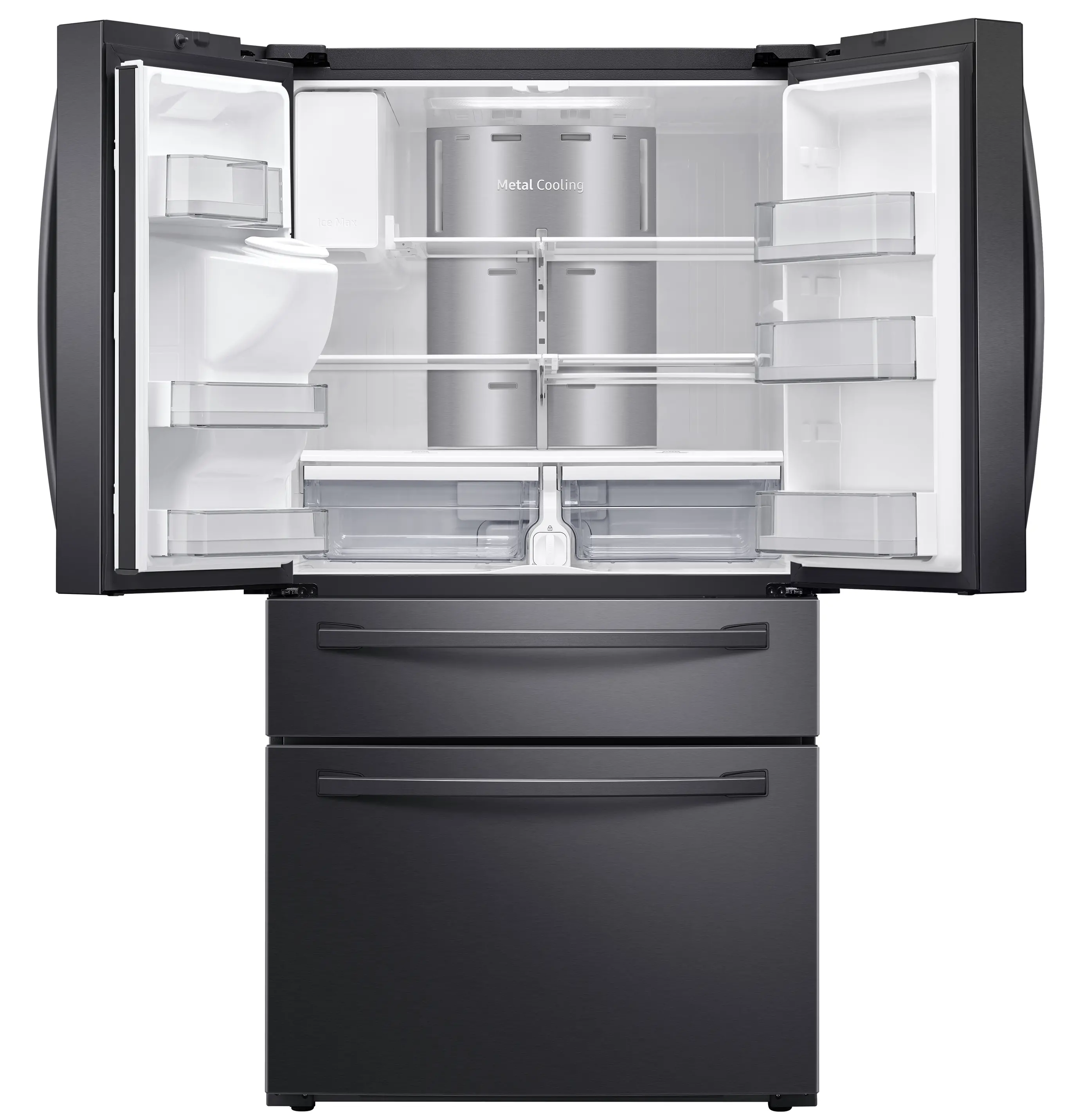 RF28R7551SG Samsung 28 cu ft 4 Door Refrigerator - Black Stainless Steel-8