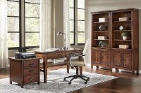 Classic Chestnut Brown 30 Inch Bookcase - Country Roads