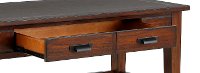 Classic Chestnut Brown Writing Desk - Country Roads-2