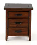 Country Roads Brown File Cabinet