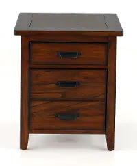 Country Roads Brown File Cabinet