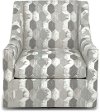 Contemporary Driftwood Gray Accent Chair - Majestic