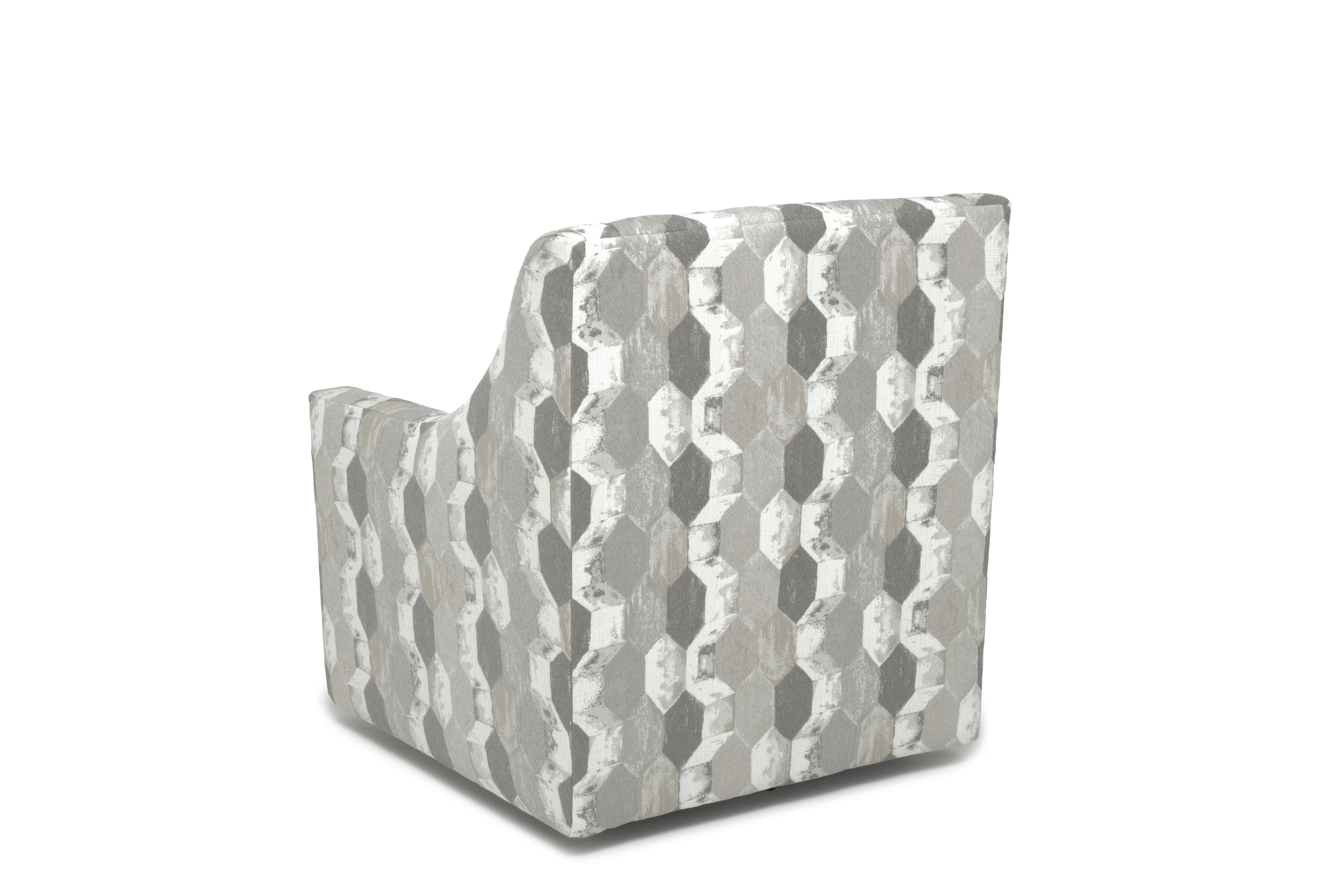 Olivia Contemporary Driftwood Gray Accent Chair-5