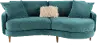 S102170RFX Colette Modern Jasper Blue Estate Sofa