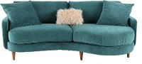 Modern Jasper Blue Estate Sofa - Colette