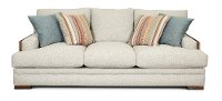 Contemporary Cement Gray Sofa - Giles
