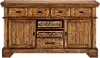 Eagle Mountain 64 Heirloom Oak Brown TV Stand