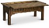 Rustic Heirloom Oak Brown Slide-top Coffee Table - Eagle Mountain