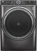 GFW850SPNDG GE Smart Front Load Steam Washer with SmartDispense - 5.0 cu. ft. Capacity Diamond Gray