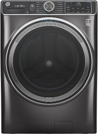 GFW850SPNDG GE Smart Front Load Steam Washer with SmartDispense - 5.0 cu. ft. Capacity Diamond Gray-1