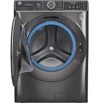GFW850SPNDG GE Smart Front Load Steam Washer with SmartDispense - 5.0 cu. ft. Capacity Diamond Gray-3