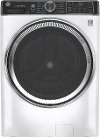GFW850SSNWW GE Smart Front Load Steam Washer with SmartDispense - White 5.0 cu. ft. Capacity