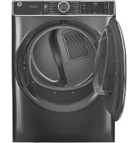 GFD85ESPNDG GE Smart Electric Dryer with Steam - Diamond Gray 7.8 cu. ft.-3