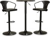 Matte Black Adjustable 3 Piece Pub Set - Bentley