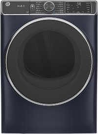 GFD85ESPNRS GE 7.8 cu. ft. Capacity Smart Electric Dryer with Steam - Sapphire Blue
