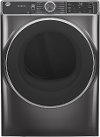 GFD85GSPNDG GE 7.8 cu. ft. Capacity Smart Gas Dryer with Steam - Diamond Gray