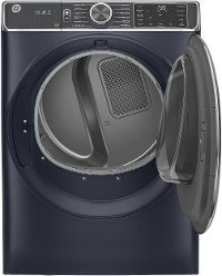 GFD85GSPNRS GE 7.8 cu. ft. Capacity Smart Front Load Gas Dryer with Steam - Sapphire Blue-3