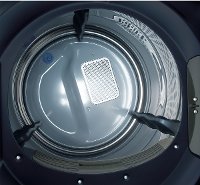 GFD85GSPNRS GE 7.8 cu. ft. Capacity Smart Front Load Gas Dryer with Steam - Sapphire Blue-5