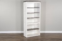 White Country Open Bookcase - Carriage House
