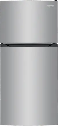 FFHT1425VV Frigidaire 13.9 cu ft Top Freezer Refrigerator - 28 W Brushed Steel