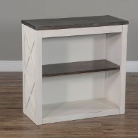 White Country Bookcase - Carriage House