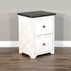 White Country File Cabinet - Carriage House