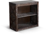 Rustic Dark Brown Bookcase - Carriage House