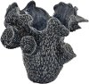 10 Inch Blue Ceramic Vase