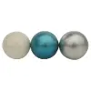 Clearance Assorted 5 Inch Blue, Silver or Cream Ceramic Orb