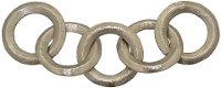 Silver Metal Chain Link