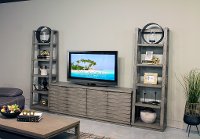 Gray Modern 76 Inch Entertainment Center - Modern