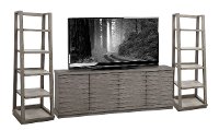 Gray Modern 76 Inch Entertainment Center - Modern-2